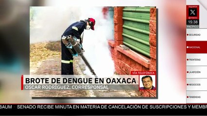 En Oaxaca, la Secretaría de Salud activa alertas epidemiológicas por un brote de dengue