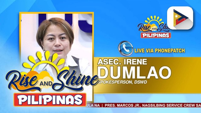 DSWD, tiniyak na sapat ang suplay ng family food packs at non-food items sa LGUs para sa mga sinalanta ng Bagyong #MarisolPH ayon kay DSWD Spokesperson Dumlao