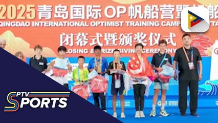 PH sailors, nag-uwi ng medalya mula sa Qingdao Youth Regatta 2025