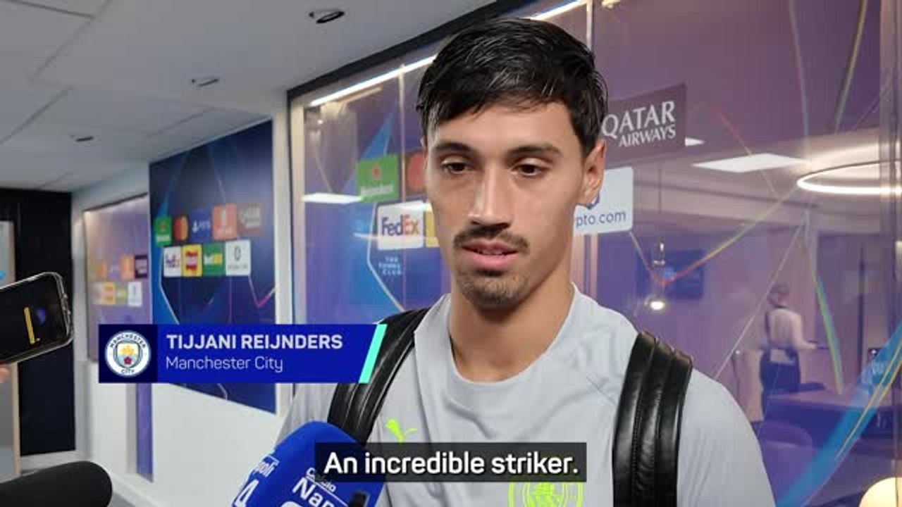 Man City players heap praise on record-breaking Haaland