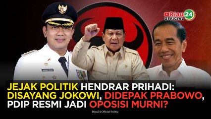 Jejak Politik Hendrar Prihadi: Disayang Jokowi, Didepak Prabowo, PDIP Resmi Jadi Oposisi Murni?