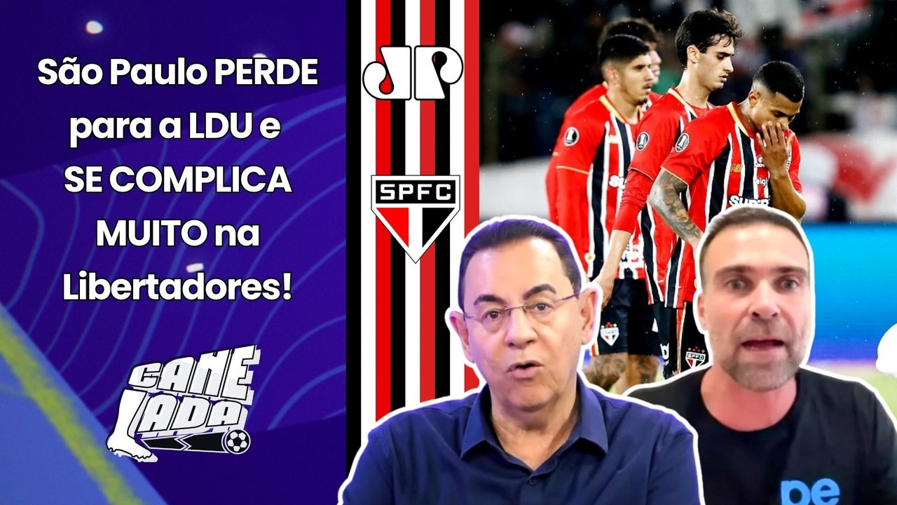 "O SÃO PAULO foi MUITO INCOMPETENTE!!! E agora pra mim..." DERROTA pra LDU PROVOCA DEBATE!