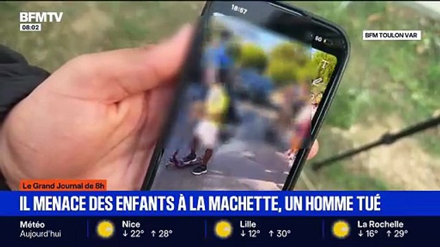 Un homme tué après avoir attaqué des enfants et des policiers à la machette près de Toulon