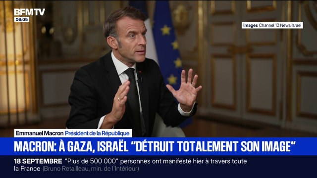 Emmanuel Macron affirme qu'Israël est en train de détruire totalement sa crédibilité en raison des victimes civiles à Gaza