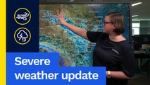 Severe Weather Update 19 September 2025: Windy, stormy cold front for eastern Aus