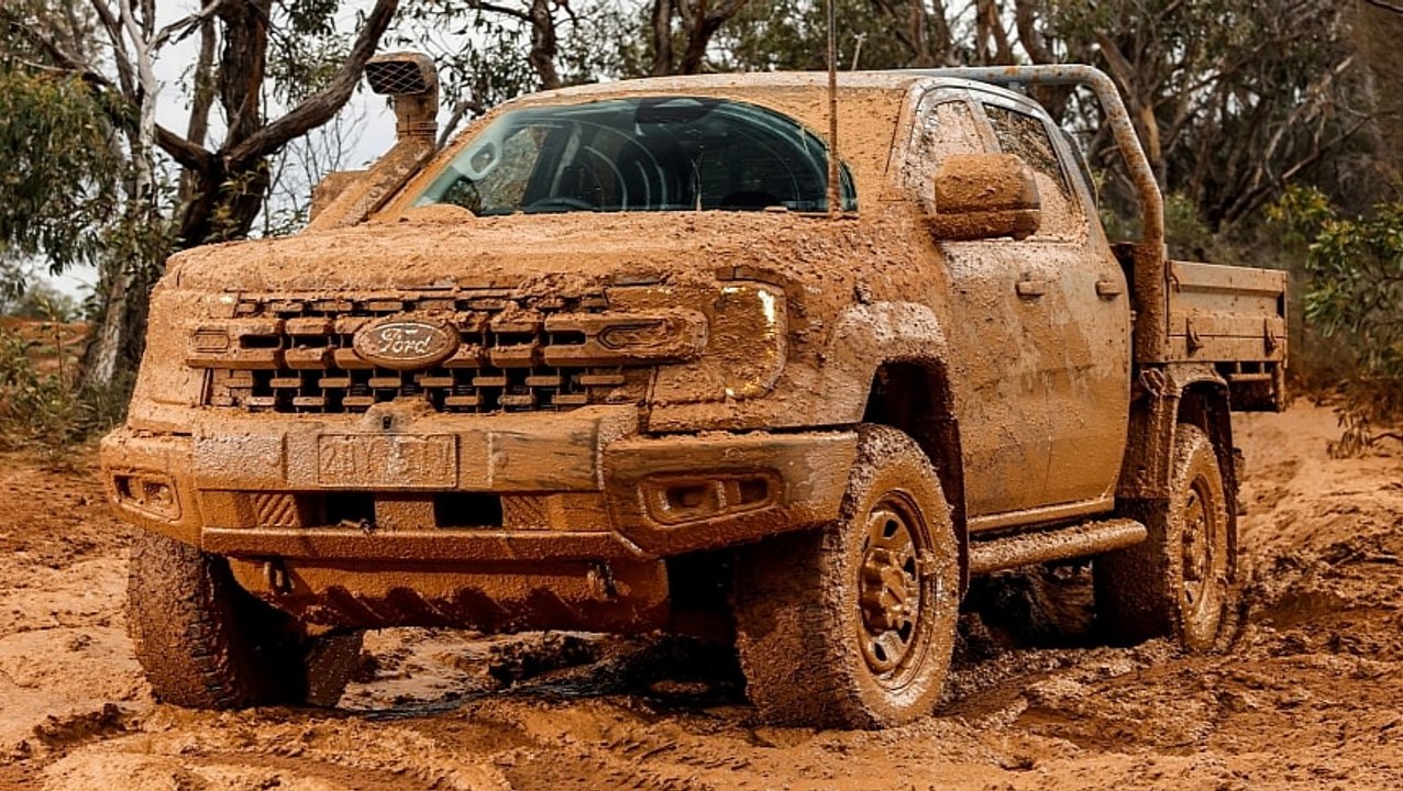2025 Ford Ranger Super Duty im Extremtest: So schlägt er sich im Schlamm!