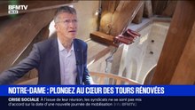 BFMTV au cœur des tours de Notre-Dame