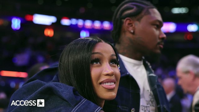 Cardi B PREGNANT w_ Baby No. 4, Her First w_ Stefon Diggs
