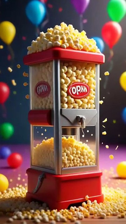 Patty the Popcorn’s Pop Party 🍿🎉🎊👏💥#foryou
