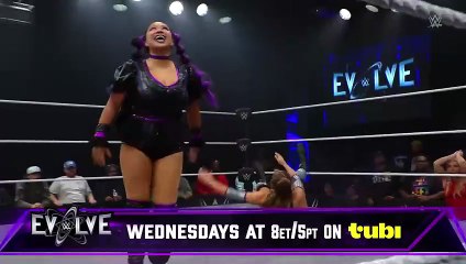 Kendal Grey and Wendy Choo battle in an _I Quit_ Match_ WWE Evolve highlights, Sept. 17, 2025