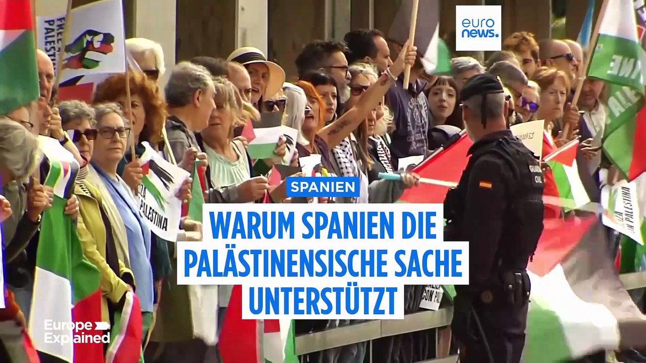 Warum Spaniens Politiker und Bewohner an der Seite von Gaza und der Palästinenser stehen