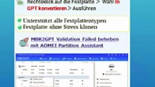 💥 MBR2GPT Validation Failed? So fixst du es schnell!