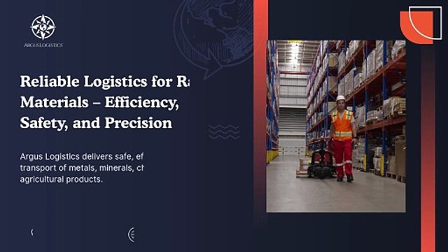 Reliable Logistics for Raw Materials – Efficiency, Safety, and Precision