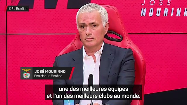Mourinho : Mon niveau, c'est de coacher les meilleurs clubs du monde