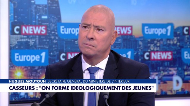 «Il y a une fascination historique de l'extrême gauche pour la violence», s'indigne Hugues Moutouh,