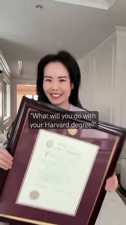 Harvard Degree Influencer