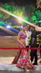 akanksha puri arrives at the global india couture week