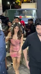 radhika madan and her boyfriend, spotted as they pop out for a screening at pvr juhu