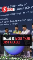Halal more than just a label, it is a symbol of trust, says Anwar