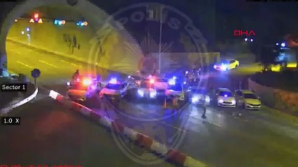 Trafiğin 2 tekerlekli magandaları tek tek yakalandı: Filmleri aratmayan operasyon kamerada!
