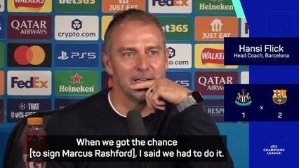 'We had to do it' - Flick on signing red-hot Rashford