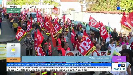 19/09/2025 - ici matin par ici Nord en vidéo