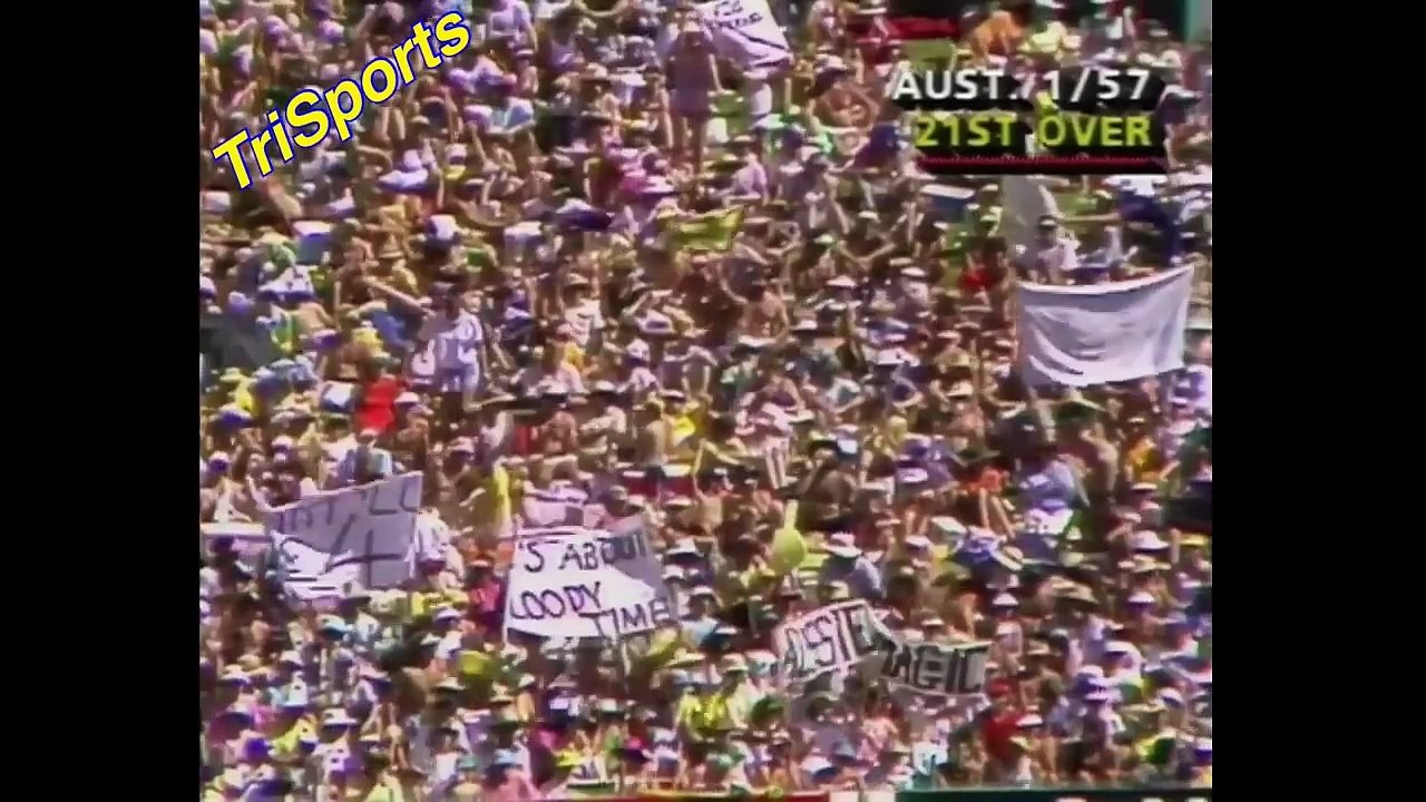 1987 Benson & Hedges World Series | Australia vs West Indies, 8th Match at Sydney