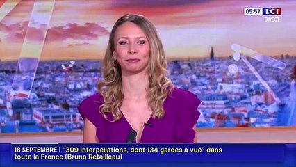 Vanessa Matagne - Météo LCI du 19/09/2025 - Le pic de chaleur de la semaine : 35°C à Bordeaux, et peut-être la dernière journée estivale de l'année ☀️