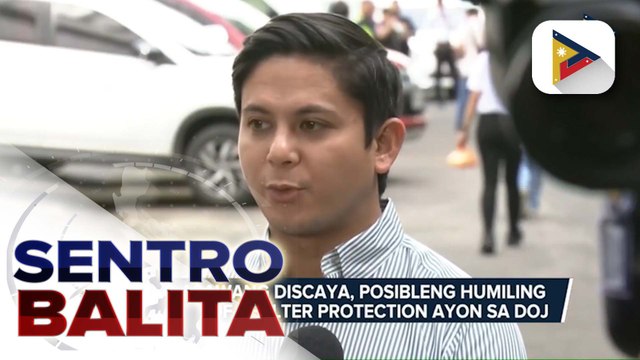 Hiling ng mag-asawang Discaya na mapasailalim sa WPP, ‘under evaluation’ ayon sa DOJ | ulat ni Louisa Erispe