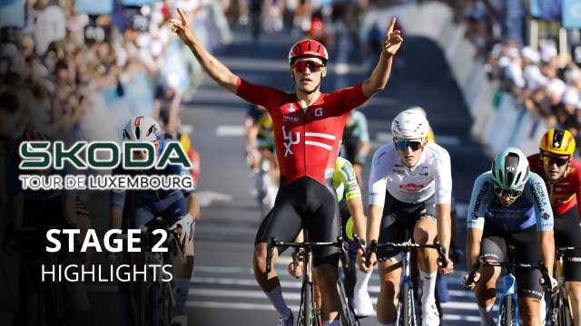 Cyclisme - Skoda Tour de Luxembourg 2025 - Résumé Étape 2 - La victoire surprise de Mathieu Kockelmann