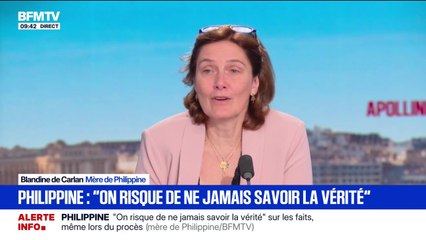 Mort de Philippine: "On veut connaître son calvaire", dit Blandine de Carlan, sa maman