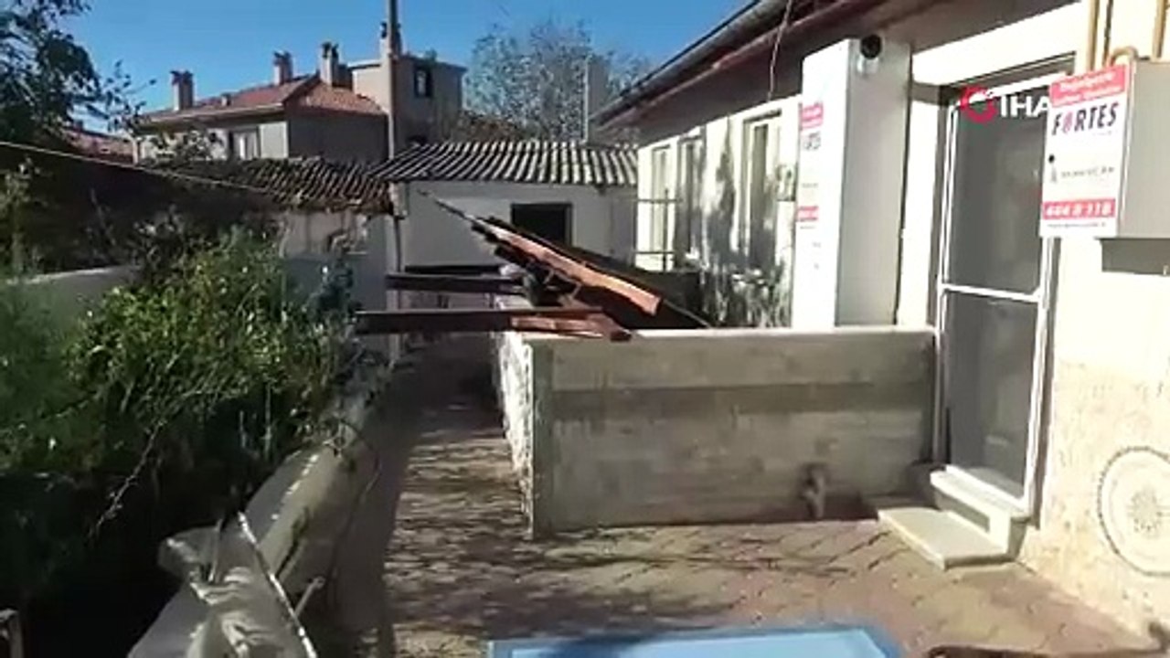 Menteşe\'de Fırtına Yıkımı! Düğerek\'te Minare...