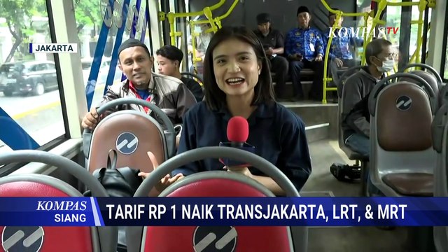 Kabar Gembira! Nikmati Tarif Rp 1 Naik Transjakarta, LRT, dan MRT pada 19 September 2025