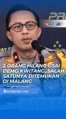 KONTRAS SEBUT MASIH ADA 2 ORANG HILANG USAI DEMO KWITANG, 1 LAINNYA SUDAH DITEMUKAN DI MALANG