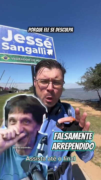 Peninha finge estar arrependido