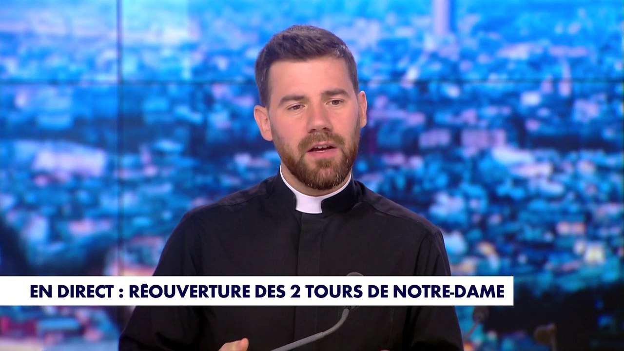 «C'est un miracle de retrouver ces tours complètement préservées et restaurées», affirme ce prêtre