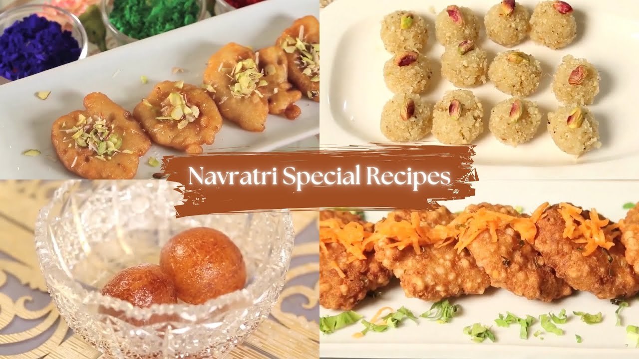 Navratri Special Recipes ~ Paneer Gulab Jamun ~...