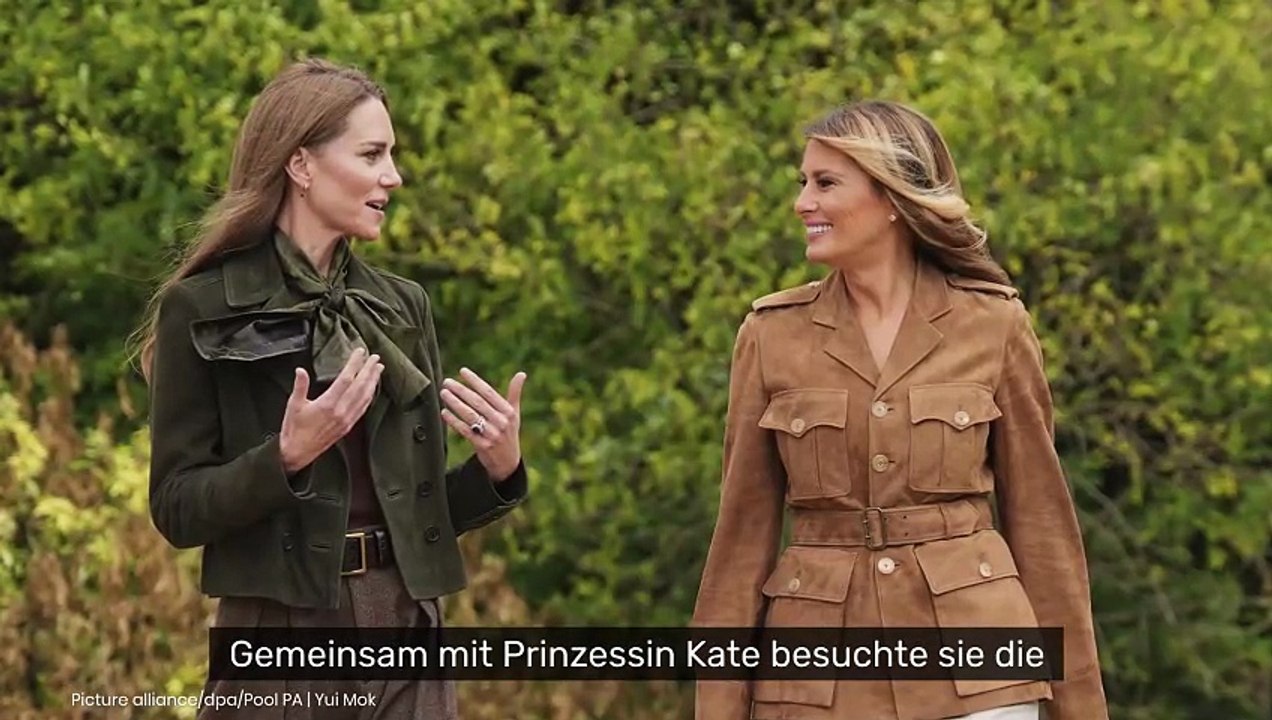 First Lady 'wirklich glücklich' ohne Mann Donald Trump