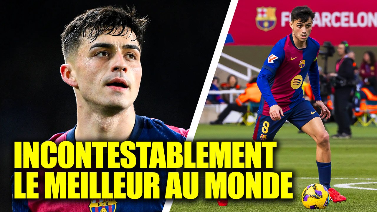 Pedri est INCONTESTABLEMENT le MEILLEUR MILIEU du MONDE