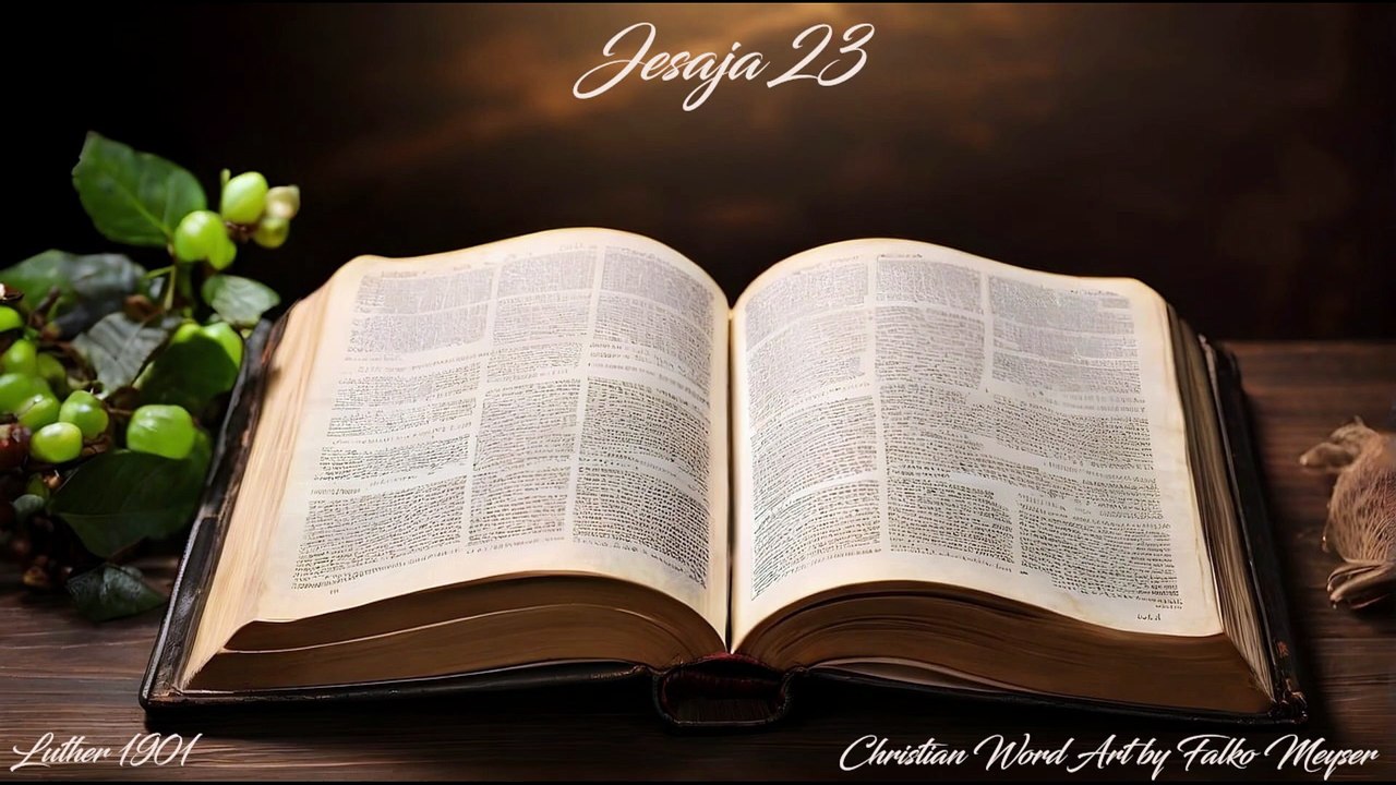 Die Bibel am Freitag, dem 19. September 2025 - Jesaja 23