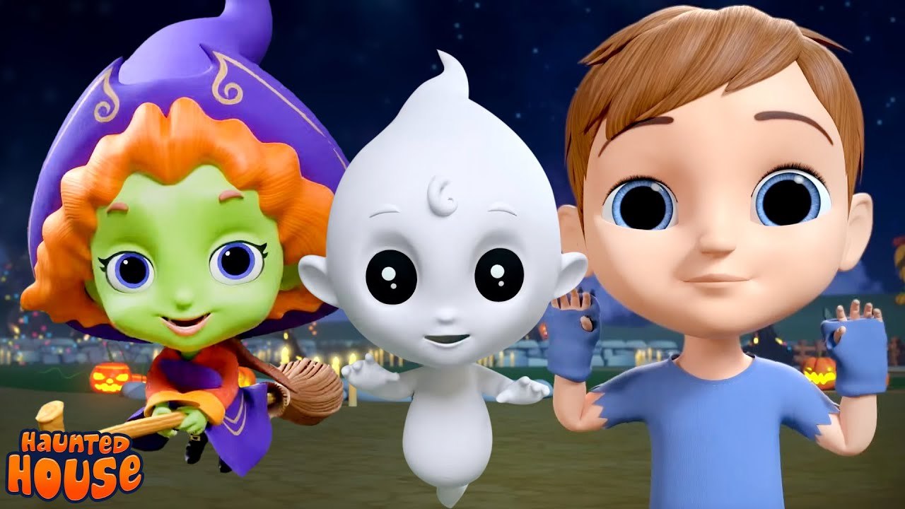 Old Mc Joe Has A Haunted Farm | Haunted House Halloween Nursery Rhymes in 4K | Kids Songs