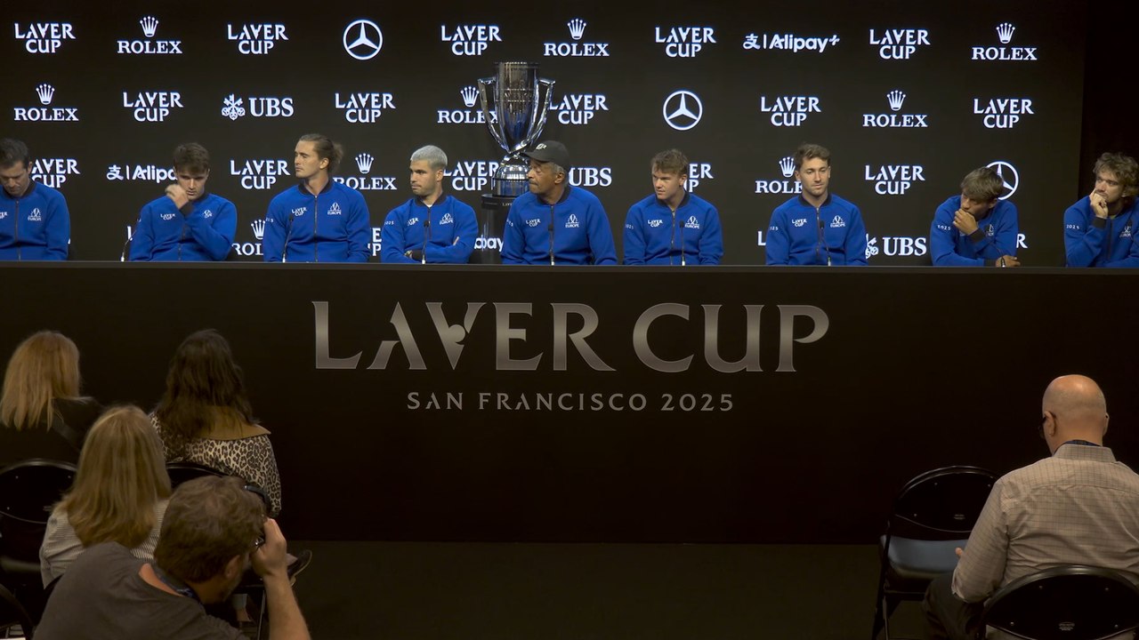 Laver Cup 2025 - Yannick Noah, Carlos Alcaraz, Alexander Zverev... la conférence de presse de la Team Europe