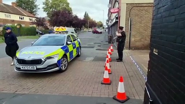 Corby Rockingham Road serious incident e-bike and car
