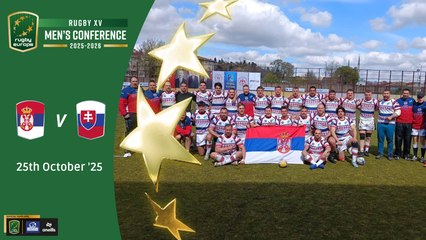 SERBIA v SLOVAKIA - Rugby Europe Men's Conference 2025/26
