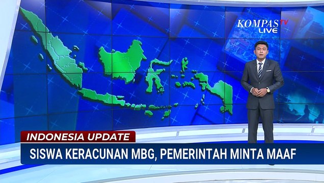 Pemerintah Minta Maaf Buntut Kasus Keracunan MBG, Mensesneg: Evaluasi untuk BGN! | INDO UPDATE