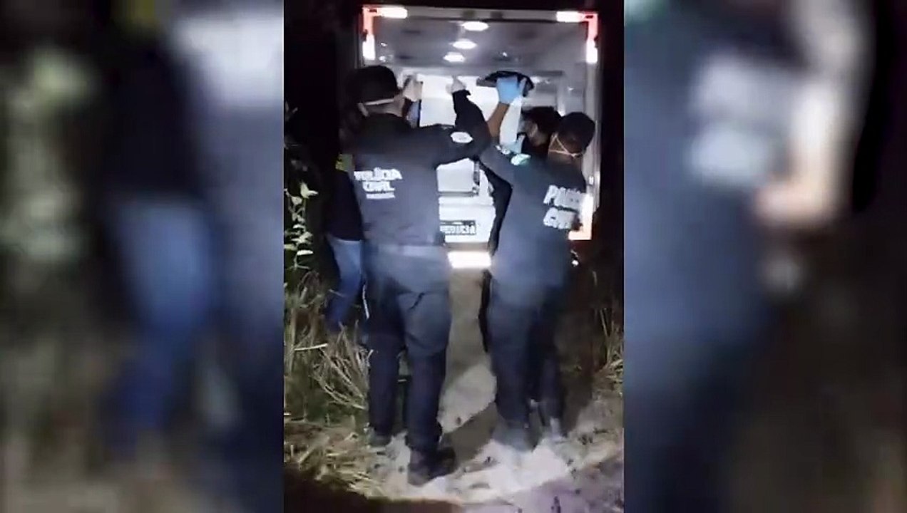 Veja momento e local onde corpo de desaparecidos em Icaraíma são encontrados