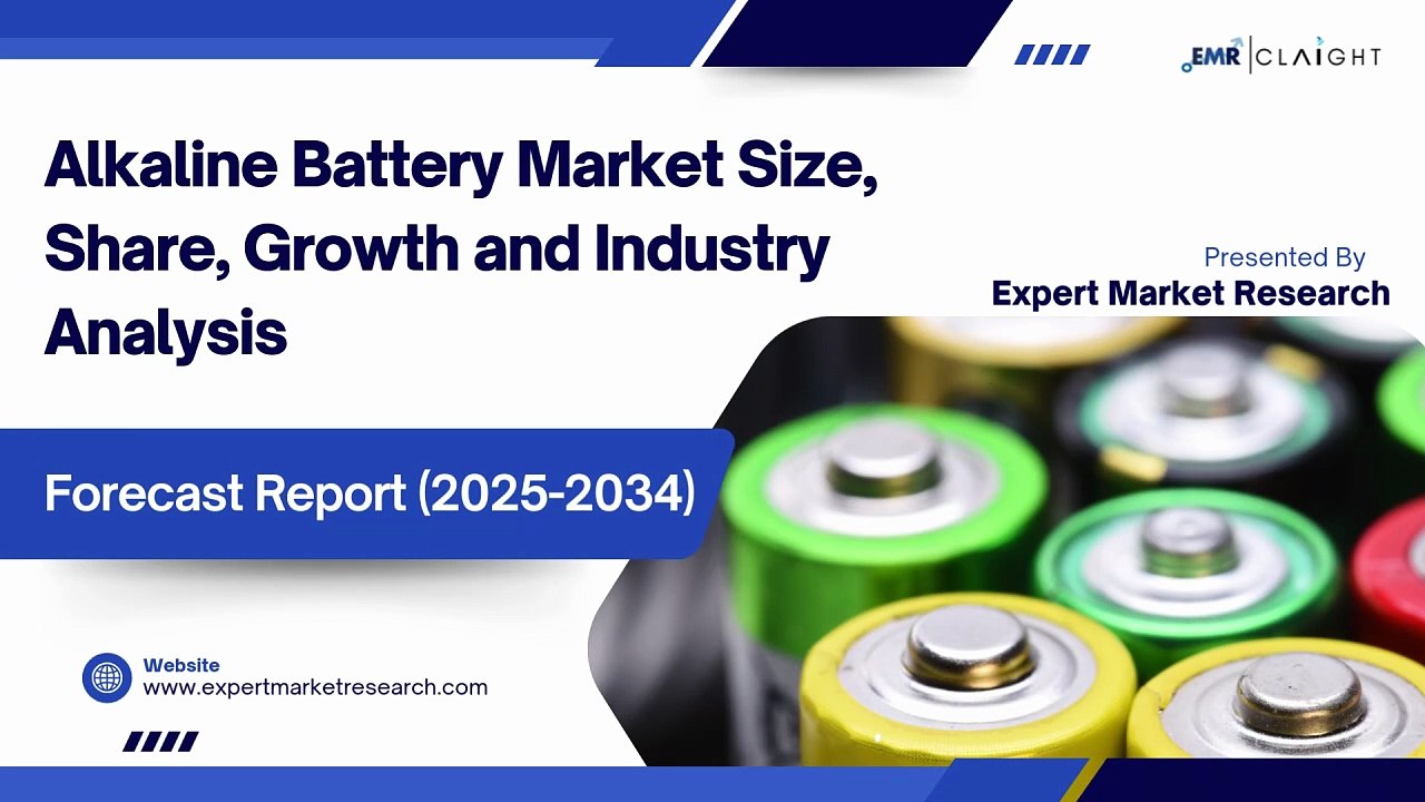 Alkaline Battery Market 2025–2034: Global Trends, Forecast & Industry Insights