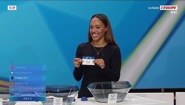 Le tirage au sort du Paris FC en phase de ligue - Foot - Ligue des champions (F)