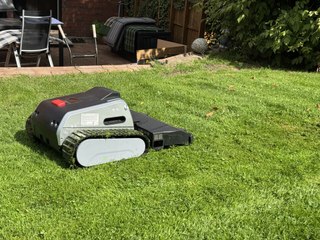 Lymow One Rasenmähroboter in Aktion – Effizient und zuverlässig 🌱