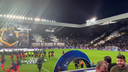 Electric Atmosphere at St James' Park Ahead of Newcastle United vs. FC Barcelona in the Champions League ⚽